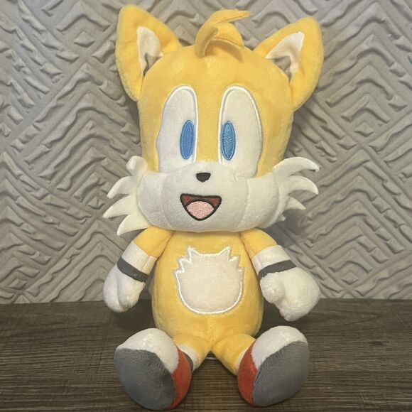 Tails Kidrobot Phunny Soft Yellow Plush Doll Toy Sonic the Hedgehog Movie 8 Inch - Picture 1 of 6